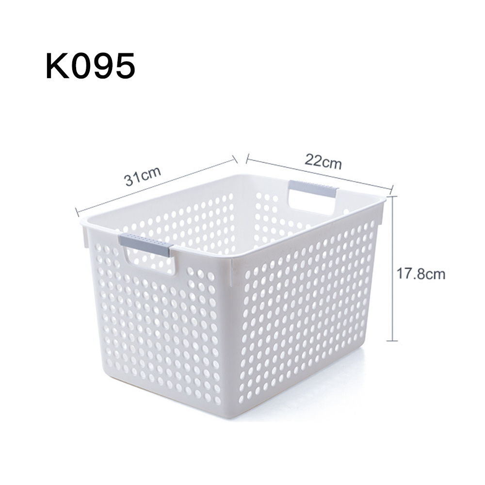 Multi Purpose Baskets White Medium K095 (Minimum order quantity:12) - Gooya