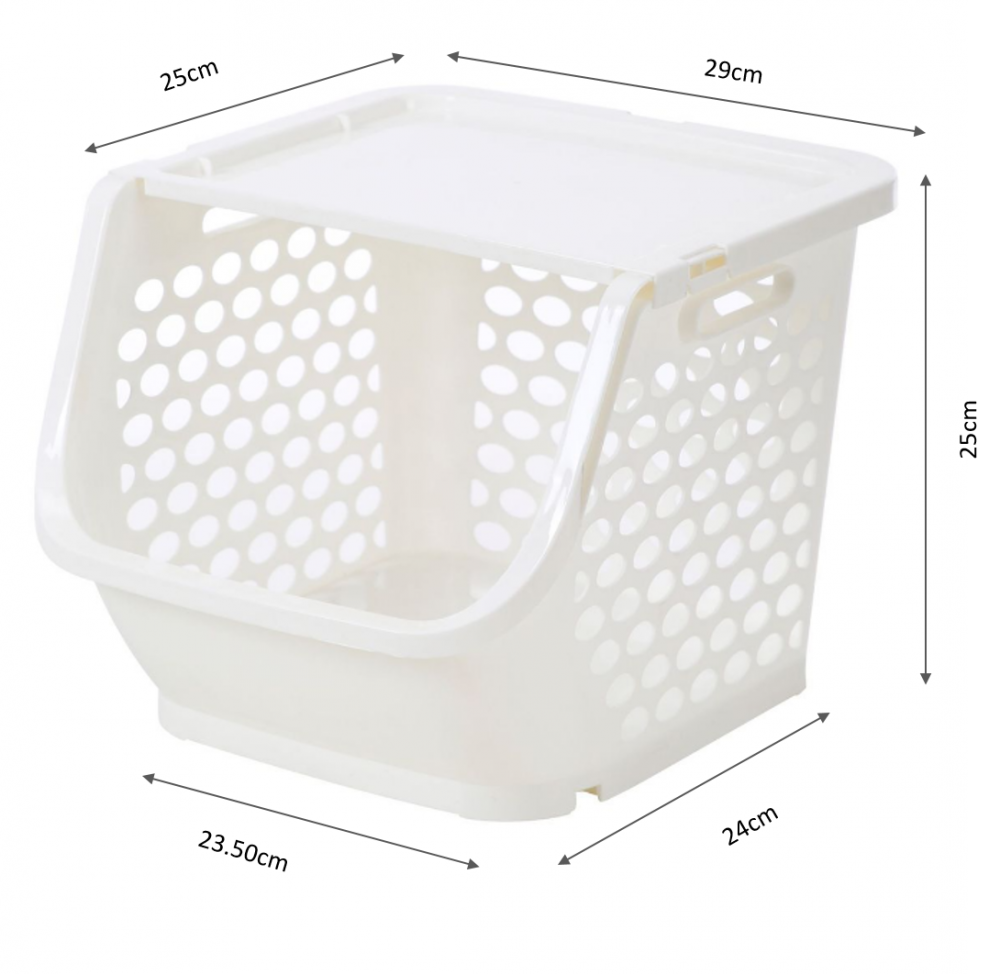 Stackable Storage Basket (Minimum order quantity10) Gooya
