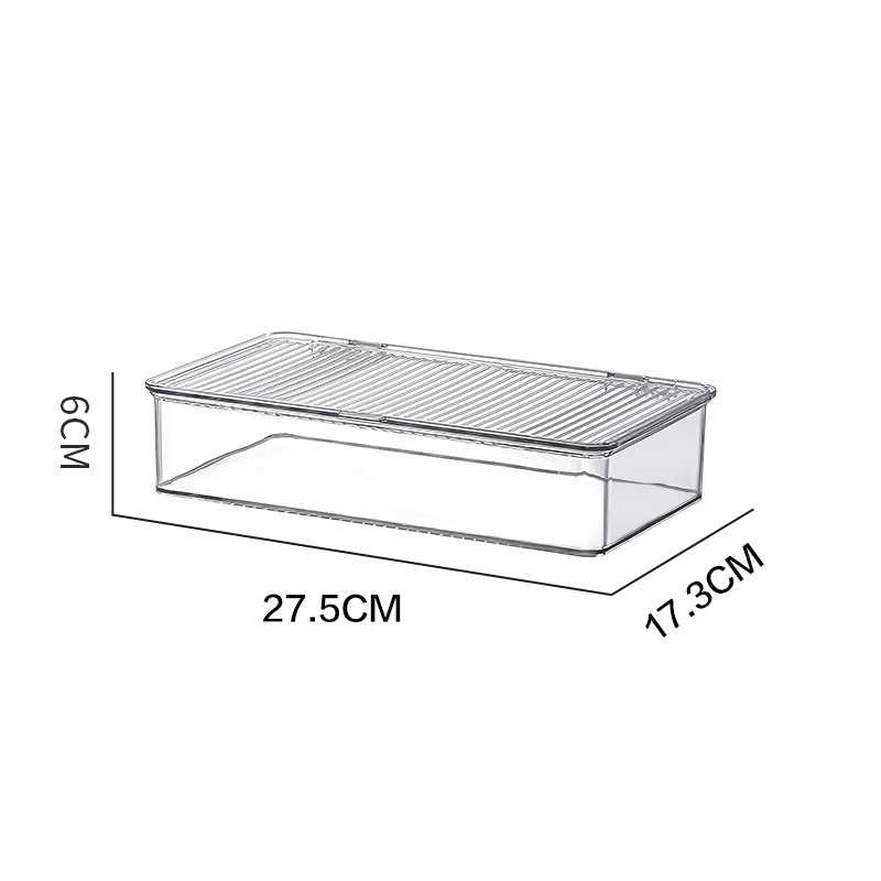 Acrylic Storage Box with Lid Small 4005 (Minimum Order Quantity 12