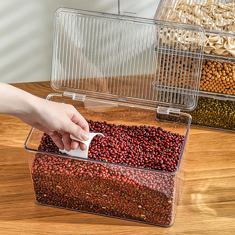 Acrylic Storage Box with Lid Large 4007 (Minimum Order Quantity 12) Gooya